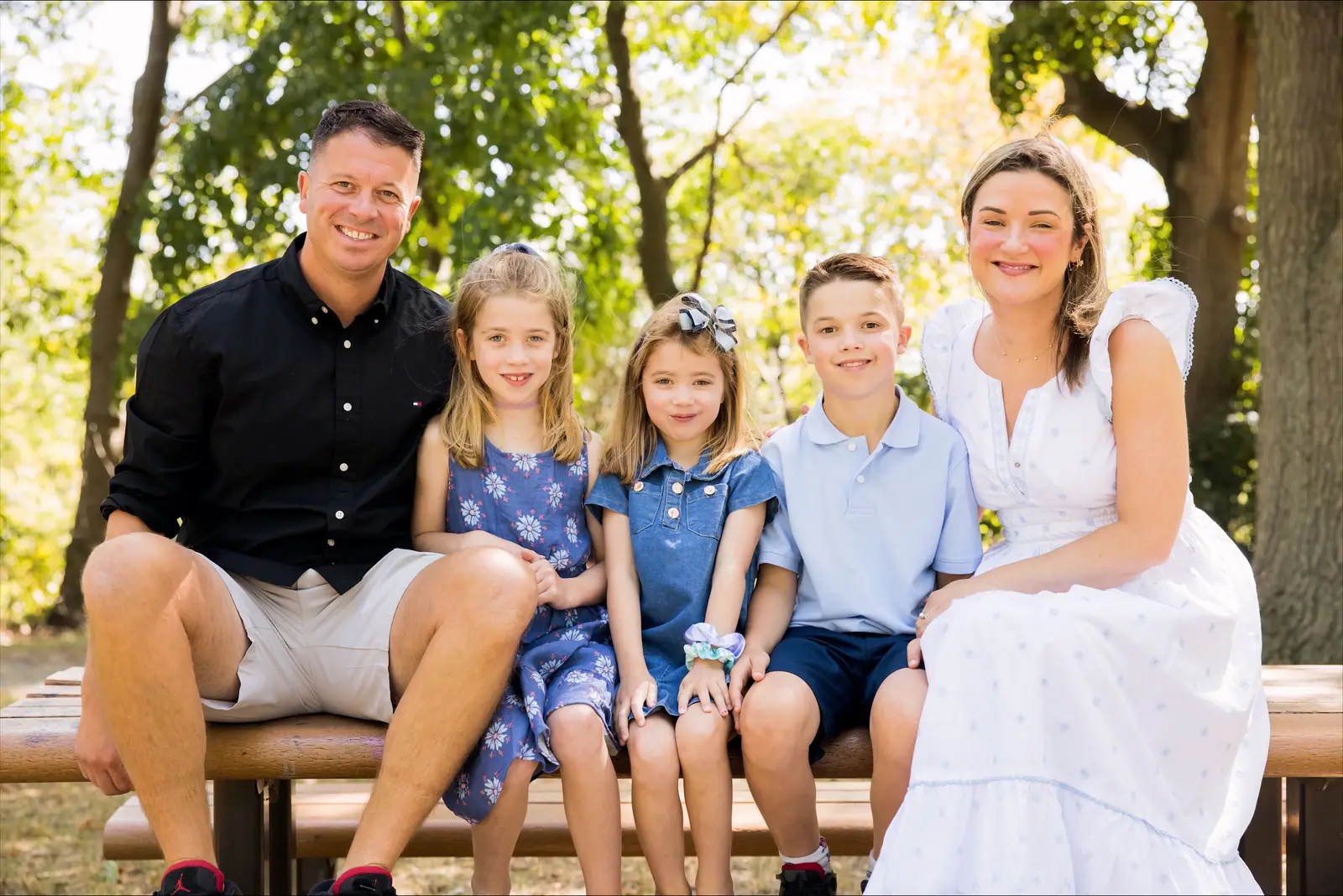 Mark, Jen and family